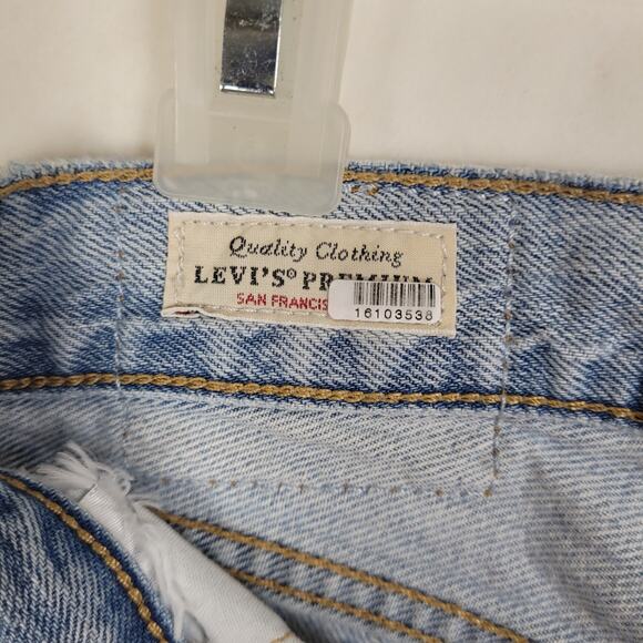 Levi's 501 90s Freehand Folk patchwork jeans Size 32/31 Retro Boho Streetwear - Picture 4 of 12